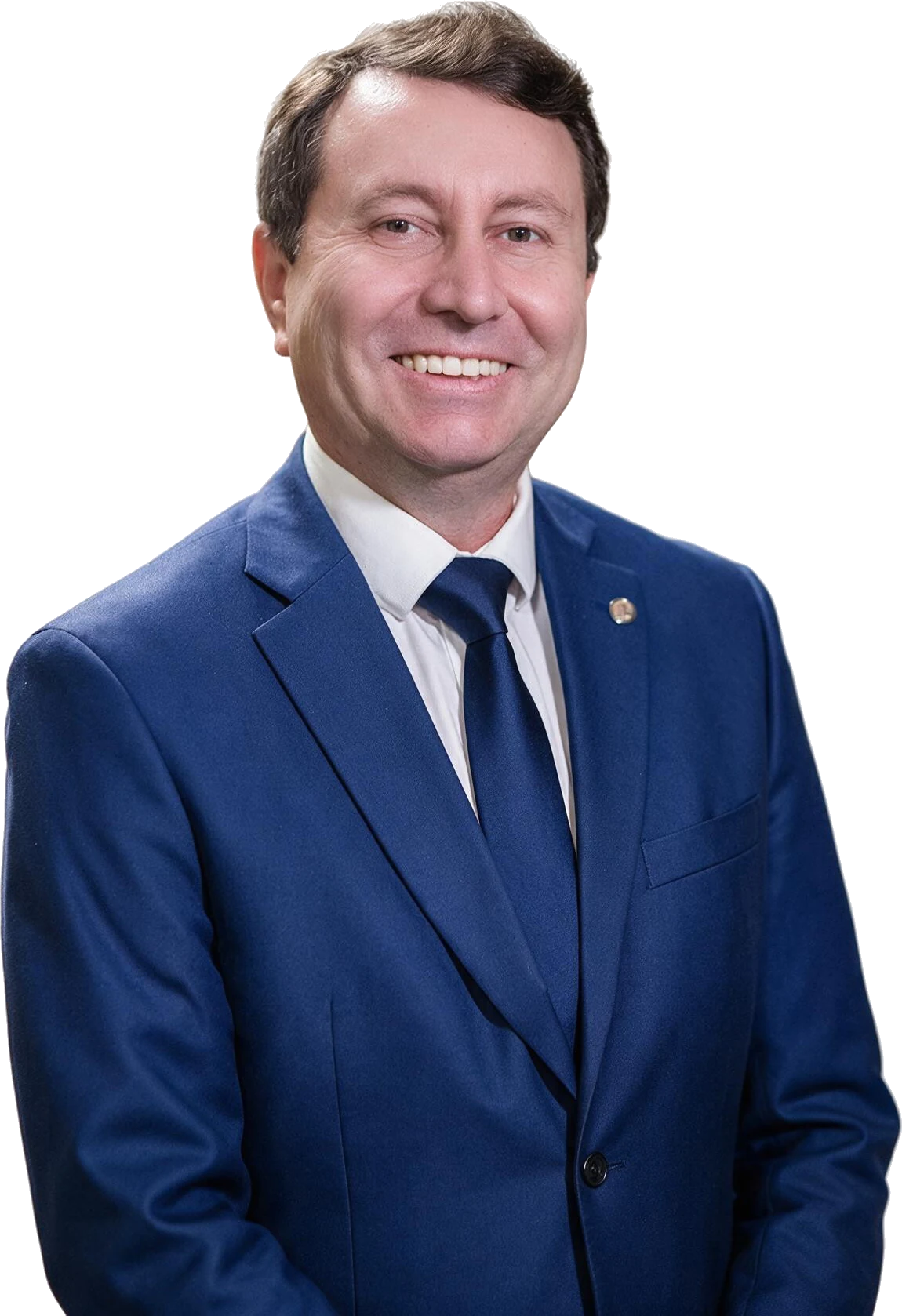 Retrato do deputado federal David RR Soares